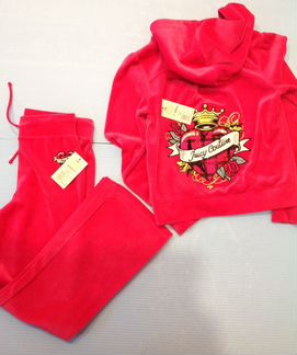 Новый Модный велюровый спортивной костюм для девоч