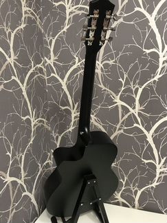 Новая Акустическая гитара 4/4, цвет чёрный