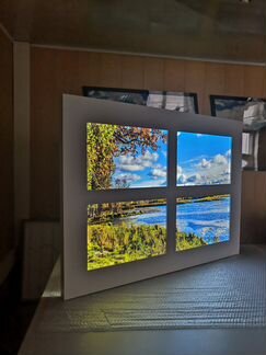 Световое фальш окно 1200х850