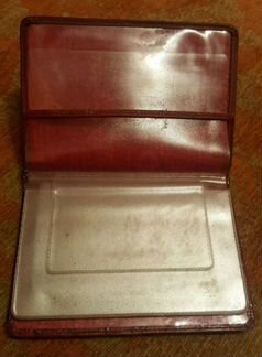 Обложка для документов (натуральная кожа)