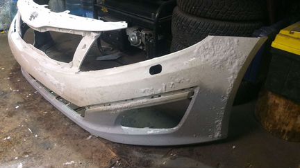 Бампер передний киа оптима 3 рестайлинг kia optima