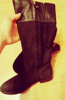 Сапоги нубук