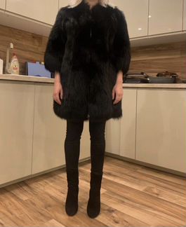 Шуба из аукционного песца