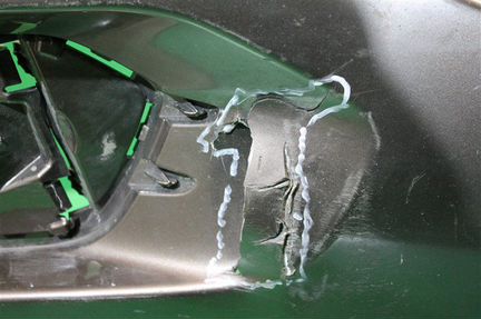 Бампер передний Volkswagen Tiguan рестайлинг 2011