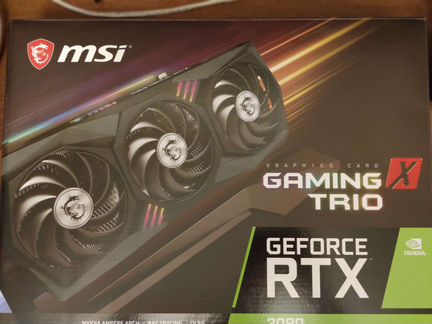 Видеокарта msi rtx3080 trio