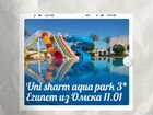 Uni Sharm Aqua Park 3* из Омска 11.01