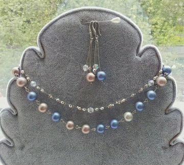 Колье и серьги 