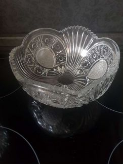 Чайник доливной большой,Дулево,хрусталь
