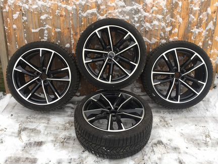 Оригинальные колеса на Audi A8 R21