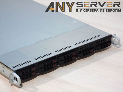 Сервер Supermicro 1027R 2xE5-2637v2 64Gb 8x2.5