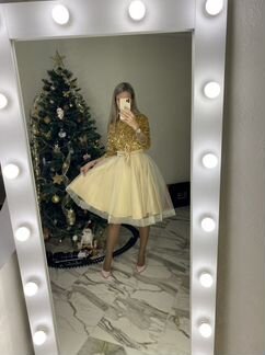 Новогоднее платье пышное