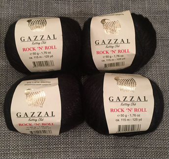 Пряжа gazzal rock-n-roll