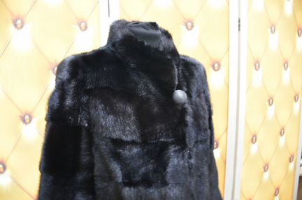 Полушубок из норки alef