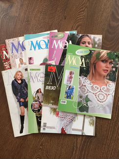 Журналы Мод вязание крючком и спицами