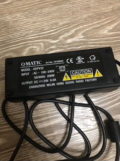 Блоки питания 24v 6.5А и 6.0А