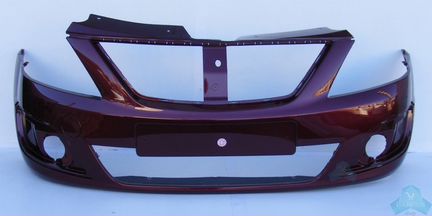 Бампер Лада Ларгус в цвет Портвейн