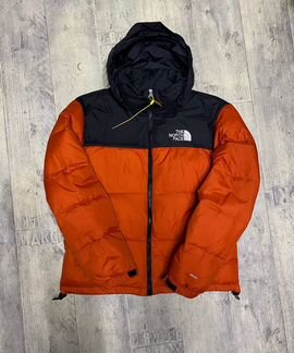 The north face пуховик зимний с голограммой