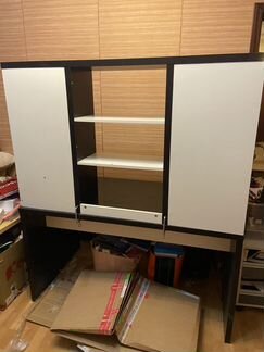 Письменный стол с дополнительным модулем Икея