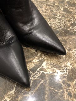 Сапоги натуральная кожа Zara