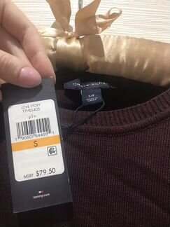 Джемпер Tommy Hilfiger новый,оригинал
