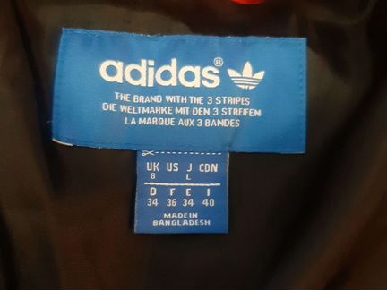 Пуховик Adidas original