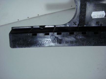 Накладка стойки двери задняя правая jaguar xf