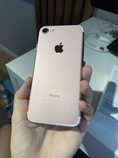 Телефон iPhone 7 32 гб розовый