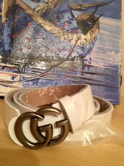 Ремень белый новый