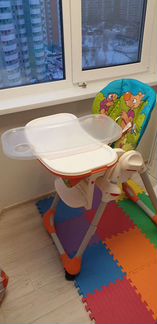 Стул для кормления детский стульчик Chicco Polly