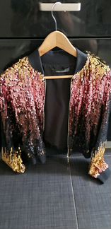 Бомбер, легкая курточка la Reine Blanche