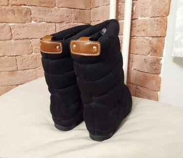 Угги зимние сапоги zenden иск. замша, мех внутри 3