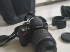Зеркальный фотоаппарат nikon d3200 с сумкой, допол объявление продам