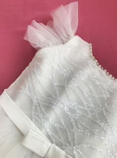 Белое платье для девочки