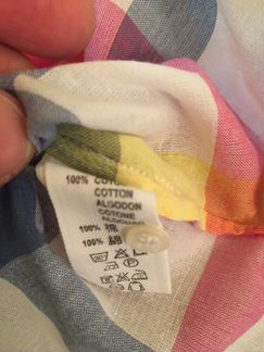 Рубашка 10 лет летняя марлевка Bonpoint оригинал