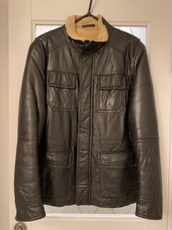 Куртка с мехом овчины