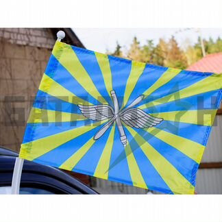 Флаг ввс РФ на машину (30х40 см.)