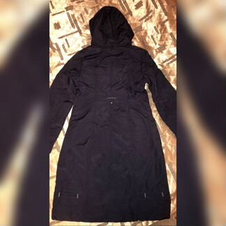 Куртка-пальто новая демисезонная (темно-синяя)