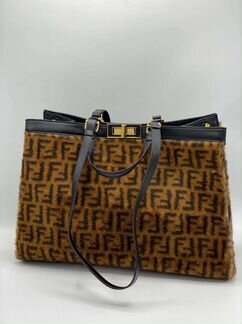 Сумка мех Fendi