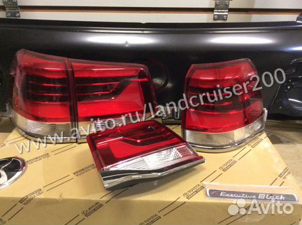 Задние фонари Land Cruiser 200 2015-18