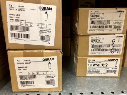 Лампы osram (новые)