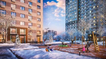 1-к квартира, 43 м², 8/23 эт.