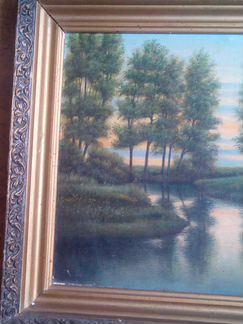 Картина.масло.пейзаж