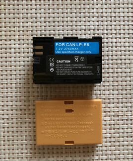 Аккумулятор LP-E6 2750 mah