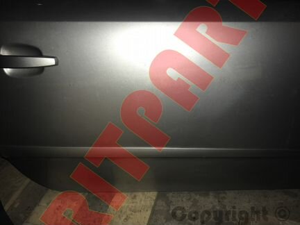 Дверь правая в цвет серебро astra h twintop