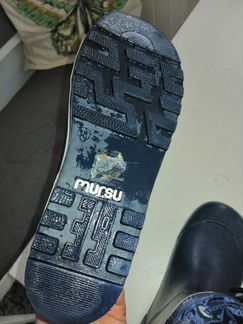 Сапоги резиновые mursu размер 39-40